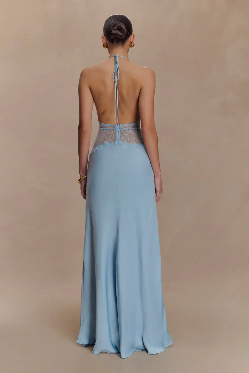 Emora Satin Maxi Dress