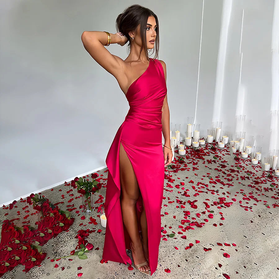 Ondine One-Shoulder Dress