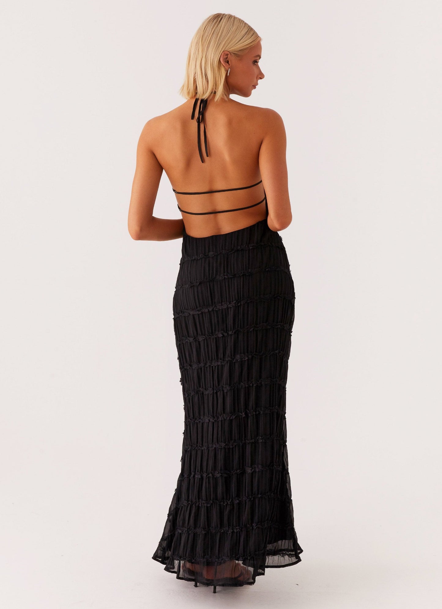 Luniva™ – Elegante Mesh Halterjurk