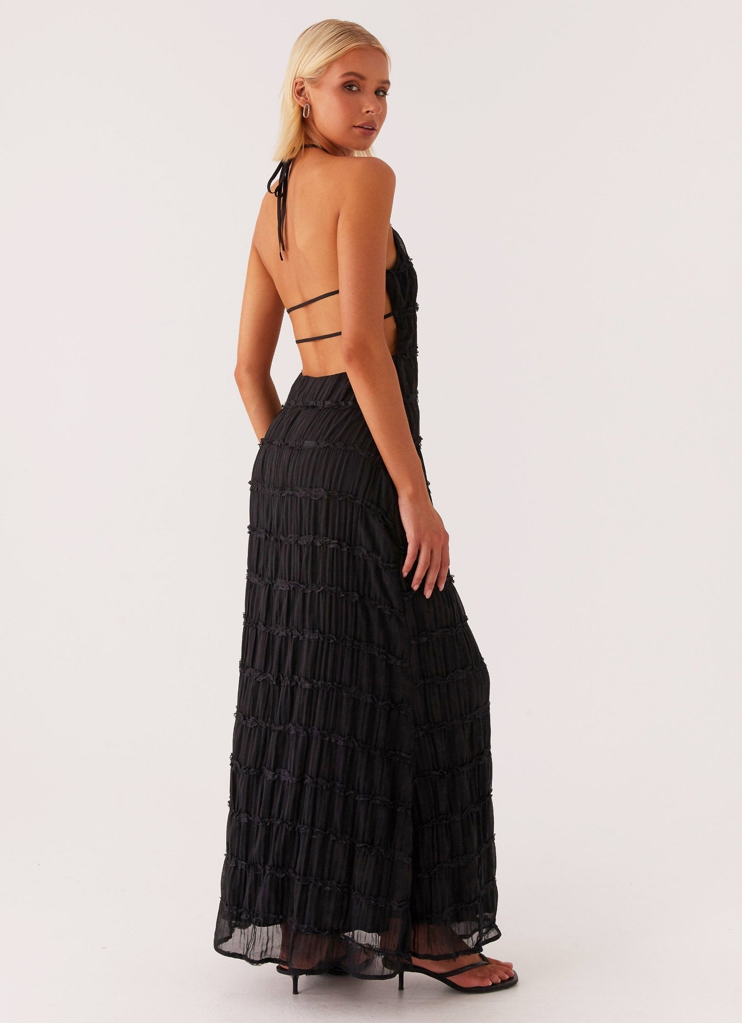 Luniva™ – Elegante Mesh Halterjurk