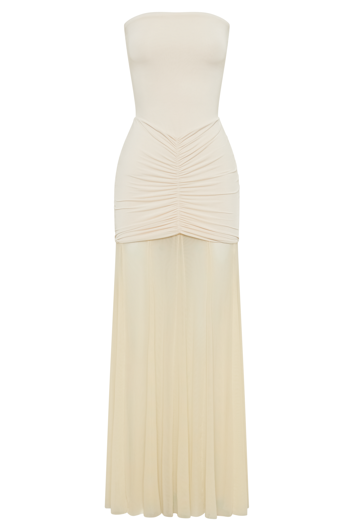 Seraphina Off-Shoulder Mesh Dress