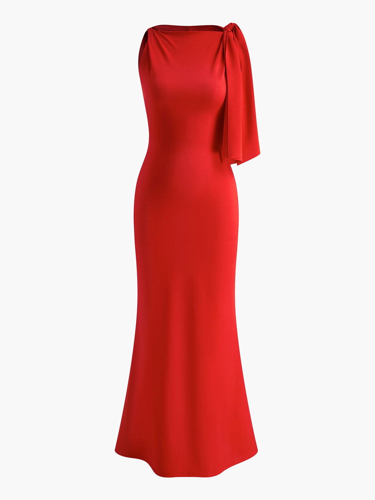 Selvia™ – One Shoulder Maxi Dress