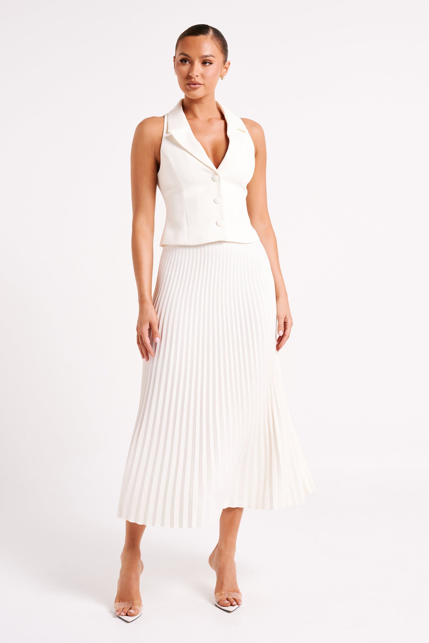 Vespera™ Vest & Skirt Set