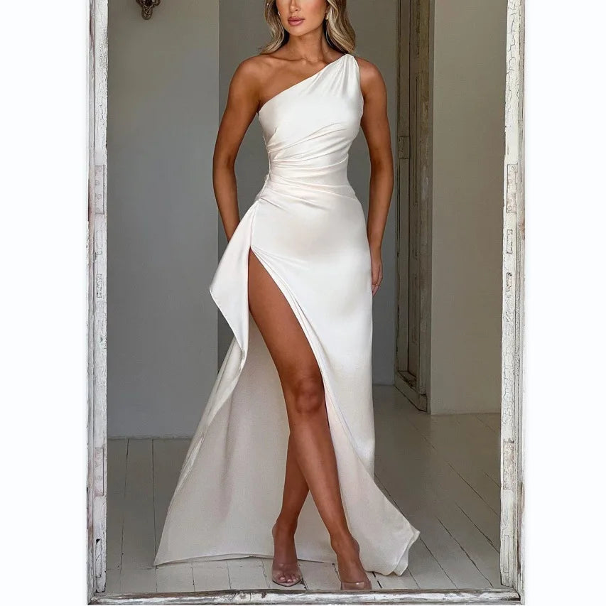 Serenya One Shoulder Dress