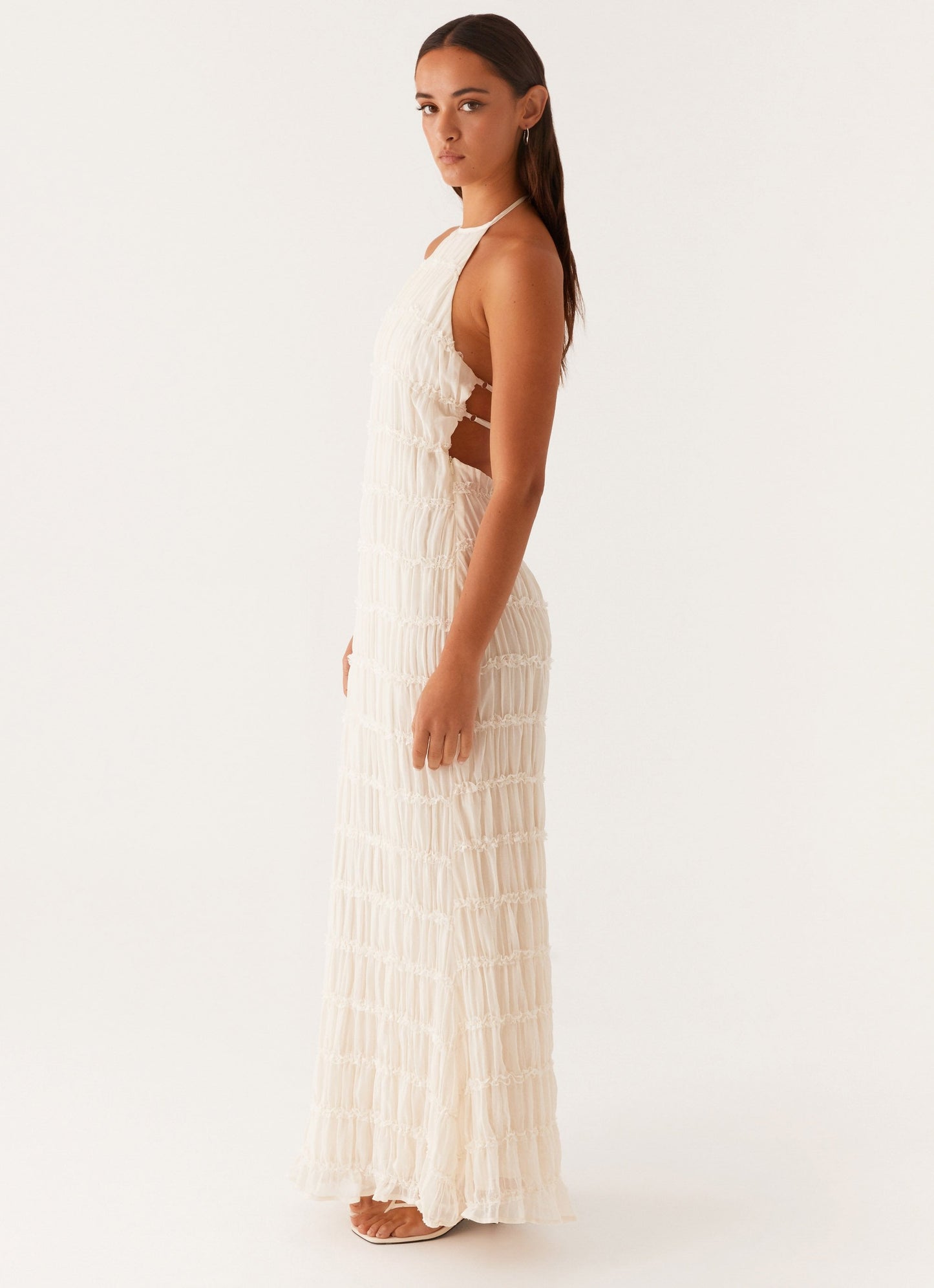 Luniva™ – Elegante Mesh Halterjurk