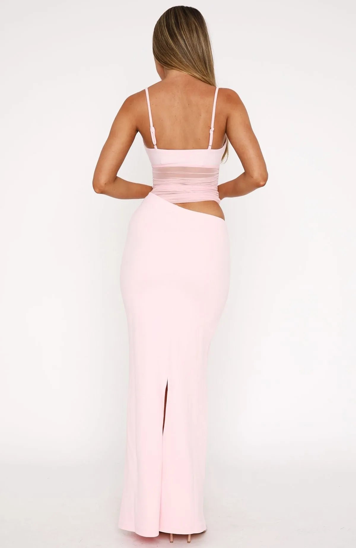 Lunavie™ – Maxi Mesh Dress