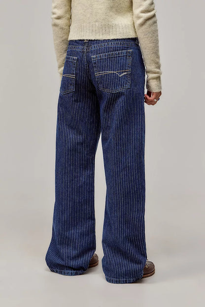 Brianne Striped Jeans