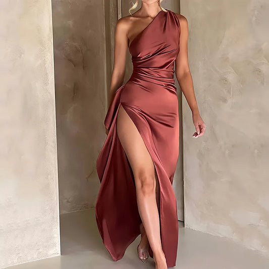 Serenya One Shoulder Dress