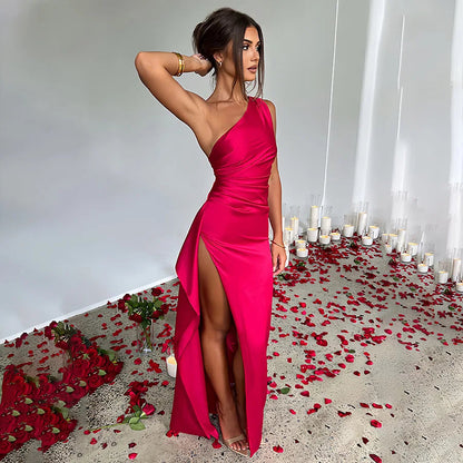 Serenya One Shoulder Dress
