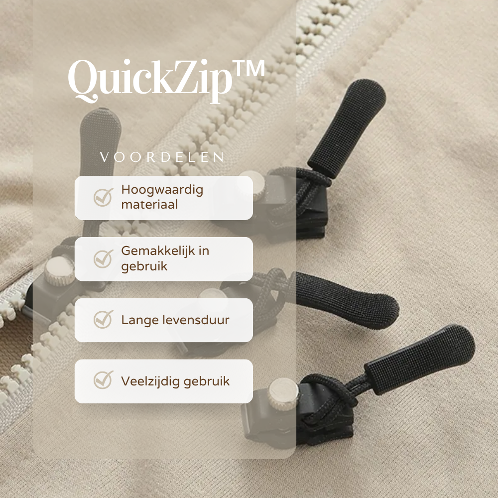 QuickZip™ - De Ritsreparatieoplossing