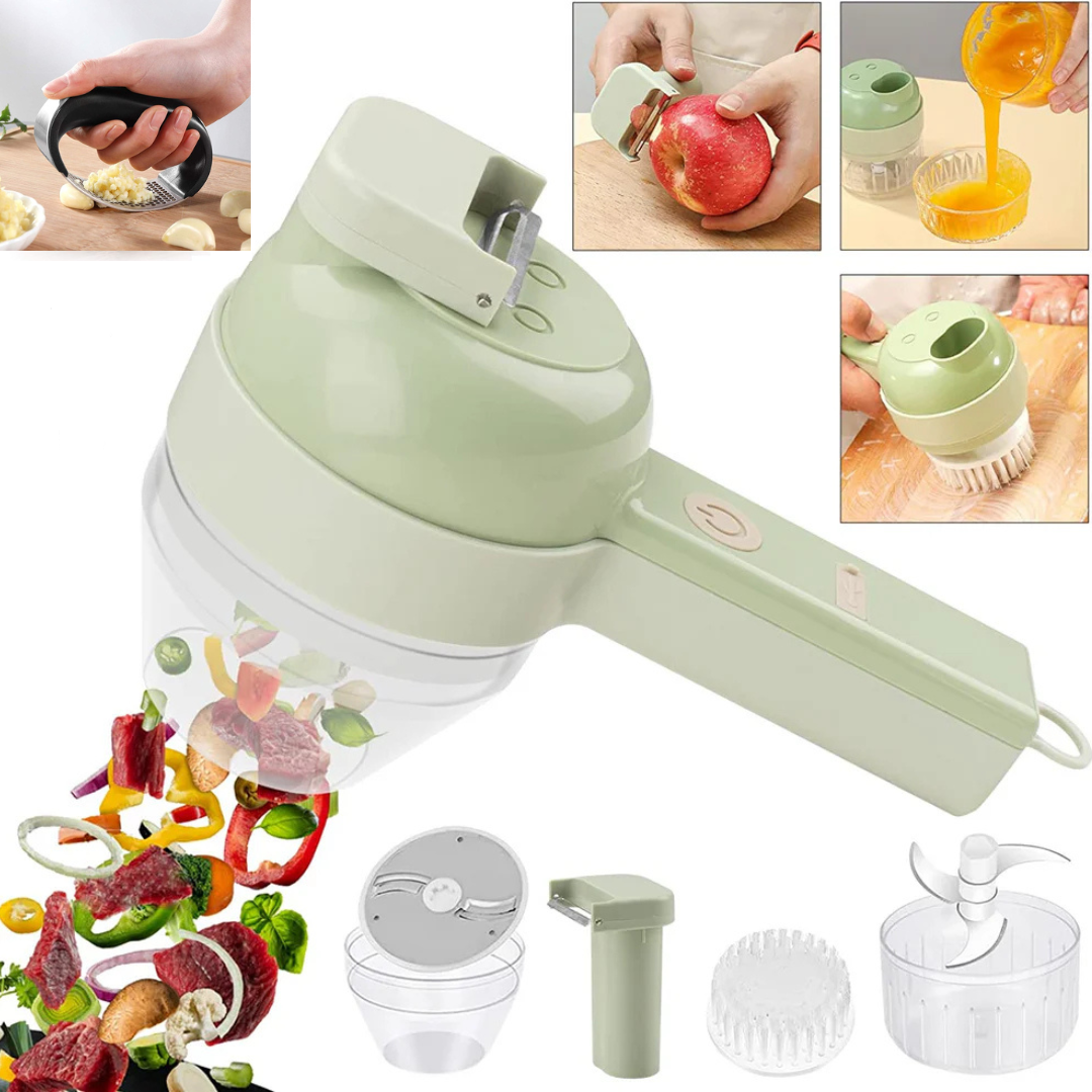 KitchenEase™  4-in-1 groentesnijder