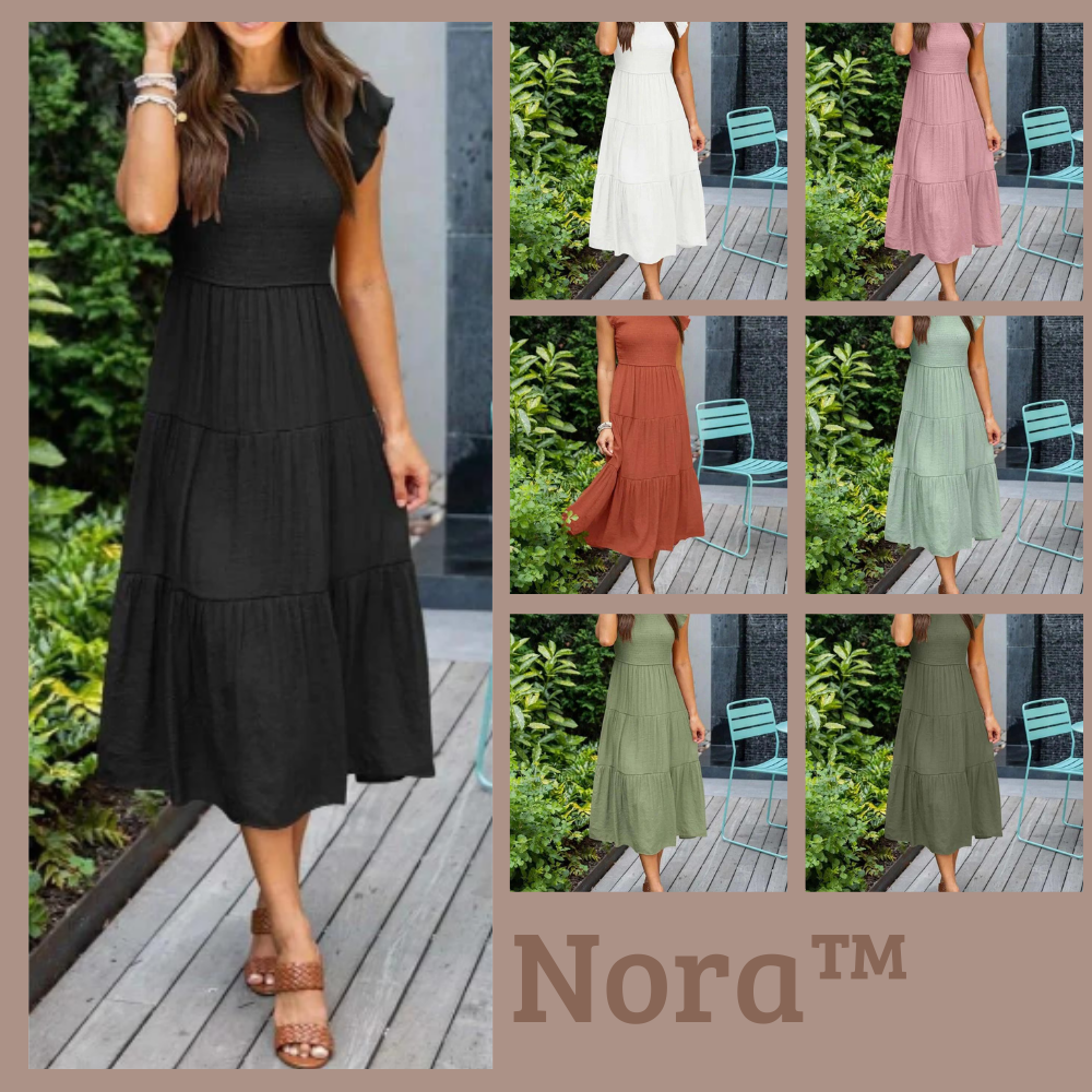 Nora™ | Buikonderdrukkende Zomerjurk