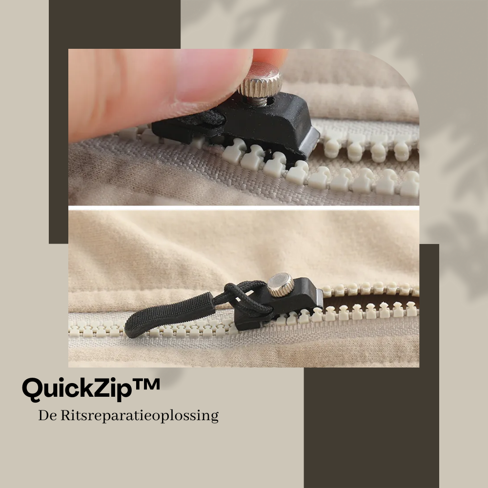 QuickZip™ - De Ritsreparatieoplossing