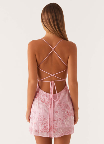 Adorable sequin mini dress