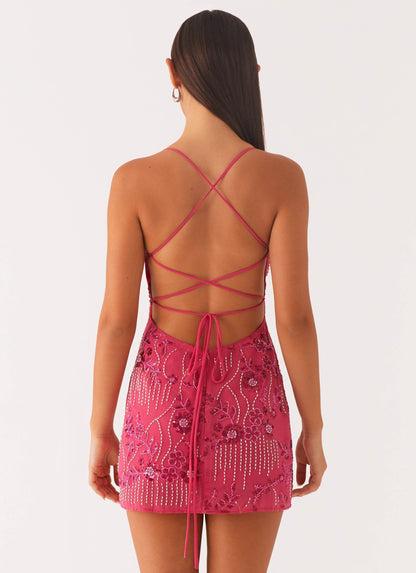 Adorable sequin mini dress